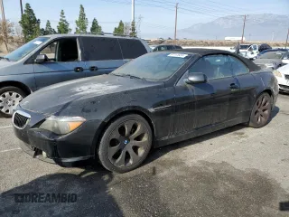 2004 BMW 6 Series 645Ci with VIN WBAEK73424B321911, listed as a Copart auction lot 87111524 with 121,503 mi miles and Clean Title. Bid and sale history available at carsss.com. Image 1.