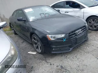 2015 Audi A5 Premium Plus z VIN WAUMFAFR2FA043878, wystawiony jako IAAI lot #41813359 z przebiegiem 96 632 mil mil oraz . Historia ofert i sprzedaży dostępna na DreamBid. Obrazek 1.