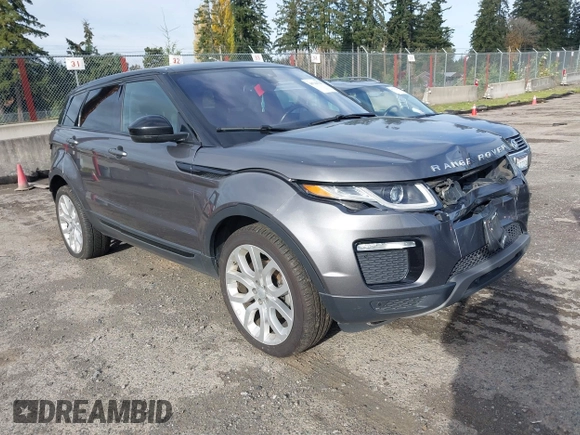 2017 Land Rover Range Rover Evoque SE with VIN SALVP2BG5HH195526, listed as a IAAI auction lot 40744525 with 106,618 mi miles. Bid and sale history available at carsss.com. Image 1.