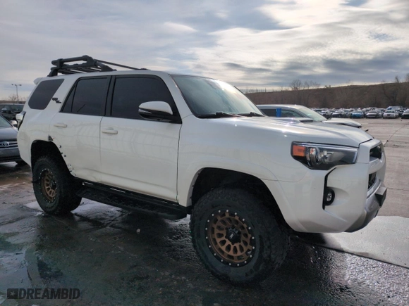 2023 Toyota 4Runner TRD Off Road Premium with VIN JTERU5JR8P6169708, listed as a Copart auction lot 51609465 with 21,794 mi miles and Salvage Title. Bid and sale history available at carsss.com. Image 4.