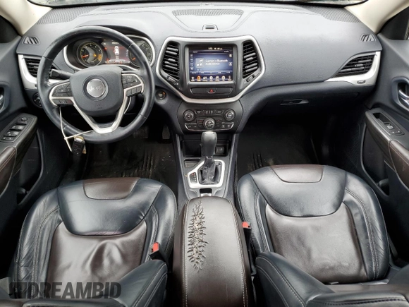 2017 Jeep Cherokee Limited с VIN 1C4PJLDS7HW558610, выставлен на аукционе Copart как лот 57754505 с пробегом 126 900 миль миль и Чистый • Clean title. История ставок и продаж доступна на DreamBid. Изображение 8.