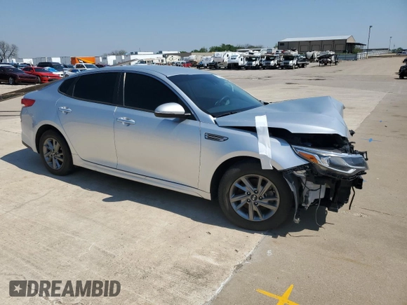 2019 Kia Optima LX with VIN 5XXGT4L35KG325506, listed as a Copart auction lot 51265345 with 125,172 mi miles and Clean Title. Bid and sale history available at DreamBid. Image 4.