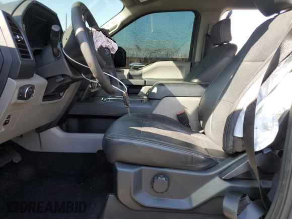 2020 Ford F-150 XL with VIN 1FTEW1CP0LFC22381, listed as a Copart auction lot 46346035 with 51,935 mi miles and Salvage Title. Bid and sale history available at carsss.com. Image 7.