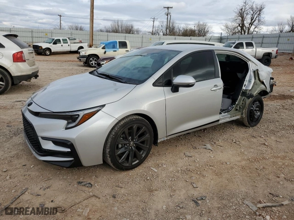 2024 Toyota Corolla SE with VIN 5YFS4MCE9RP210711, listed as a Copart auction lot 88364045 with 2,141 mi miles and Salvage Title. Bid and sale history available at carsss.com. Image 1.