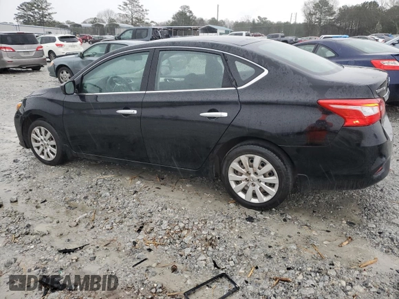 2018 Nissan Sentra S with VIN 3N1AB7AP6JY306813, listed as a Copart auction lot 48110445 with 166,862 mi miles and Non Repairable. Bid and sale history available at carsss.com. Image 2.