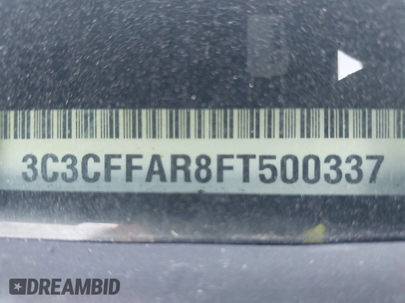2015 FIAT 500 Pop z VIN 3C3CFFAR8FT500337, wystawiony jako IAAI lot #40331078 z przebiegiem Nie podano mil oraz . Historia ofert i sprzedaży dostępna na DreamBid. Obrazek 9.