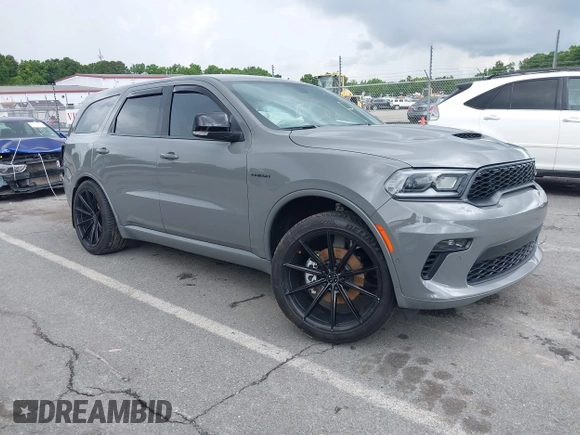 2022 Dodge Durango R/T with VIN 1C4SDJCT0NC108438, listed as a IAAI auction lot 42252203 with 15,199 mi miles and . Bid and sale history available at DreamBid. Image 1.