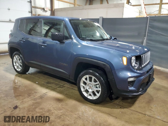 2023 Jeep Renegade Latitude with VIN ZACNJDB16PPP68504, listed as a Copart auction lot 61209555 with 23,764 mi miles and Clean title. Bid and sale history available at DreamBid. Image 4.