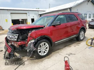 2018 Ford Explorer XLT with VIN 1FM5K8D83JGB54527, listed as a Copart auction lot 60068855 with 108,475 mi miles and Salvage title. Bid and sale history available at DreamBid. Image 1.