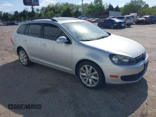 2012 Volkswagen Jetta SportWagen TDI w/Sunroof with VIN 3VWPL7AJ4CM686399, listed as a IAAI auction lot 42036340 with 89,780 mi miles. Bid and sale history available at carsss.com. Image 1.