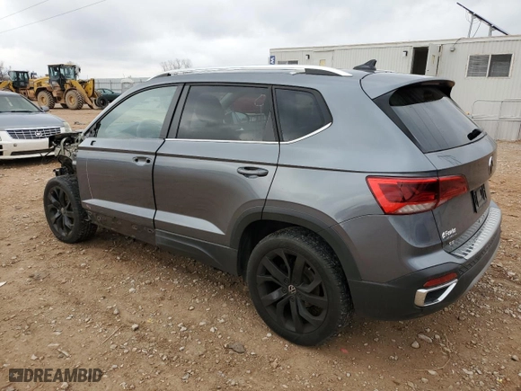 2022 Volkswagen Taos SE with VIN 3VVLX7B27NM073405, listed as a Copart auction lot 44164695 with NaN miles and Salvage Title. Bid and sale history available at carsss.com. Image 2.
