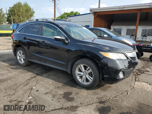 2014 Acura RDX Technology with VIN 5J8TB4H53EL012505, listed as a Copart auction lot 58601745 with 95,818 mi miles and Salvage title. Bid and sale history available at DreamBid. Image 4.