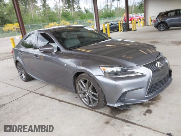 2015 Lexus IS 250 z VIN JTHCF1D25F5018906, wystawiony jako IAAI lot #42338467 z przebiegiem 80 862 mil mil oraz . Historia ofert i sprzedaży dostępna na DreamBid. Obrazek 1.