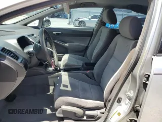 2010 Honda Civic LX with VIN 2HGFA1F54AH326835, listed as a Copart auction lot 55992885 with 78,004 mi miles and Salvage Title. Bid and sale history available at DreamBid. Image 7.