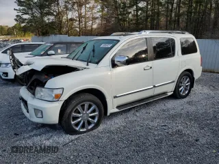 2008 Infiniti QX56 with VIN 5N3AA08C68N908227, listed as a Copart auction lot 49056325 with 220,067 mi miles and Salvage Title. Bid and sale history available at carsss.com. Image 1.