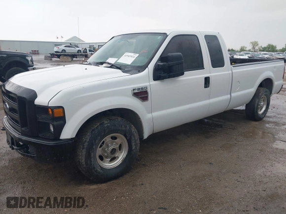 2008 Ford Super Duty F-250 SRW XL with VIN 1FTSX20R78EB67467, listed as a IAAI auction lot 41945924 with 98,158 mi miles. Bid and sale history available at carsss.com. Image 17.