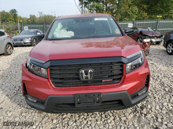 2023 Honda Ridgeline Sport with VIN 5FPYK3F1XPB050292, listed as a Copart auction lot 72023644 with 13,060 mi miles and Salvage Title. Bid and sale history available at carsss.com. Image 5.