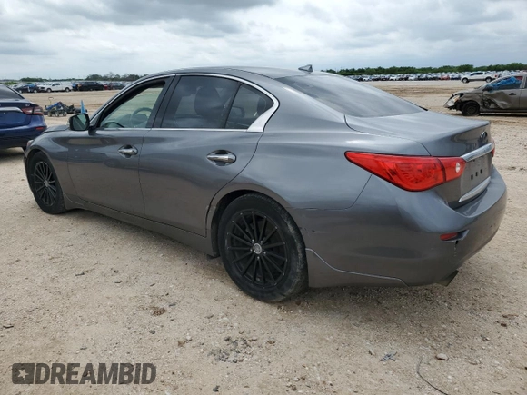 2017 Infiniti Q50 3.0t Premium with VIN JN1EV7AP9HM737636, listed as a Copart auction lot 54293595 with 163,796 mi miles and Clean Title. Bid and sale history available at carsss.com. Image 2.