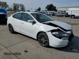 2016 Dodge Dart SE with VIN 1C3CDFAA9GD505151, listed as a Copart auction lot 49403155 with 129,527 mi miles and Salvage Title. Bid and sale history available at carsss.com. Image 4.