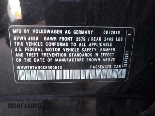 2019 Volkswagen Arteon SEL Premium R-Line с VIN WVWTR7AN0KE000513, выставлен на аукционе Copart как лот 74527414 с пробегом 60 521 миль миль и Списание • Salvage title. История ставок и продаж доступна на DreamBid. Изображение 12.