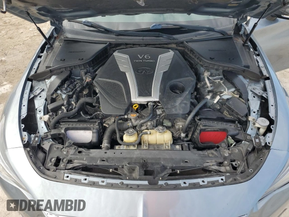 2017 Infiniti Q60 Premium with VIN JN1EV7EK4HM363368, listed as a Copart auction lot 63076615 with 77,198 mi miles and Salvage title. Bid and sale history available at DreamBid. Image 11.