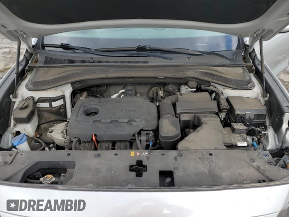 2020 Hyundai Santa Fe SE with VIN 5NMS2CAD9LH159755, listed as a Copart auction lot 55134405 with 52,880 mi miles and Salvage title. Bid and sale history available at DreamBid. Image 12.