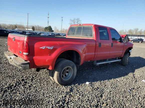 2003 Ford F-350 XL with VIN 1FTWW33FX3EA92736, listed as a Copart auction lot 43202075 with 287,887 mi miles and Salvage Title. Bid and sale history available at DreamBid. Image 3.