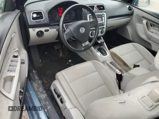 2007 Volkswagen Eos 2.0T with VIN WVWBA71F67V048150, listed as a Copart auction lot 47478245 with 123,640 mi miles and Salvage Title. Bid and sale history available at DreamBid. Image 8.