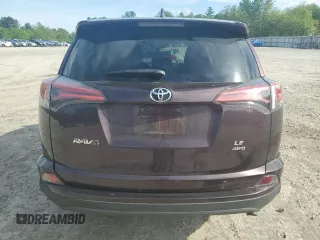2018 Toyota RAV4 LE with VIN 2T3BFREV4JW825326, listed as a Copart auction lot 57245275 with 137,441 mi miles and Salvage title. Bid and sale history available at DreamBid. Image 6.