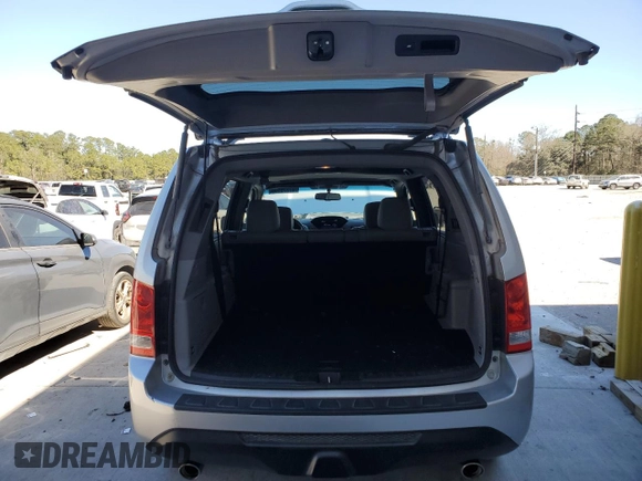 2013 Honda Pilot EX-L with VIN 5FNYF3H55DB010257, listed as a Copart auction lot 47375155 with 244,586 mi miles and Salvage Title. Bid and sale history available at DreamBid. Image 6.