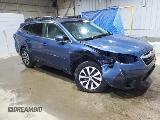 2021 Subaru Outback Premium with VIN 4S4BTAFC4M3229921, listed as a Copart auction lot 57970195 with 58,617 mi miles and Salvage title. Bid and sale history available at DreamBid. Image 4.
