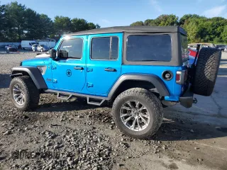 2022 Jeep Wrangler Unlimited Sport S z VIN 1C4HJXDG4NW224683, wystawiony jako Copart lot #70258994 z przebiegiem 21 098 mil mil oraz Szkoda całkowita • Salvage title. Historia ofert i sprzedaży dostępna na DreamBid. Obrazek 2.
