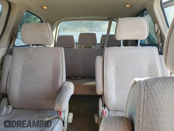 2004 Nissan Quest SE with VIN 5N1BV28U44N325459, listed as a Copart auction lot 78440064 with 162,445 mi miles and Salvage Title. Bid and sale history available at carsss.com. Image 10.