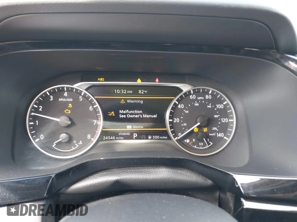 2024 Nissan Pathfinder SV with VIN 5N1DR3BA1RC257707, listed as a IAAI auction lot 42245737 with 24,546 mi miles and . Bid and sale history available at DreamBid. Image 7.
