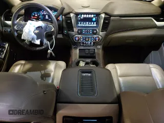 2017 Chevrolet Suburban LT with VIN 1GNSKHKC3HR381480, listed as a Copart auction lot 53789925 with 142,392 mi miles and Salvage Title. Bid and sale history available at DreamBid. Image 8.
