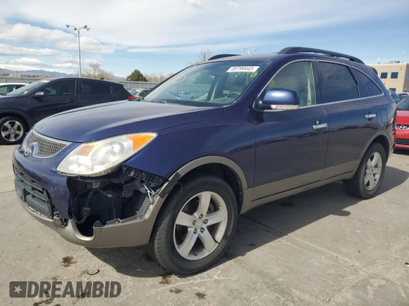 2008 Hyundai Veracruz GLS with VIN KM8NU73C38U057897, listed as a Copart auction lot 49799445 with 177,248 mi miles and Clean Title. Bid and sale history available at DreamBid. Image 1.
