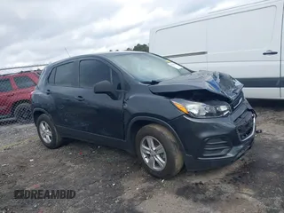 2020 Chevrolet Trax LS with VIN 3GNCJKSB3LL185308, listed as a IAAI auction lot 41206228 with 59,206 mi miles. Bid and sale history available at carsss.com. Image 13.