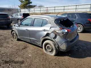 2019 Nissan Kicks S with VIN 3N1CP5CU8KL557901, listed as a Copart auction lot 49893755 with 57,168 mi miles and Clean Title. Bid and sale history available at carsss.com. Image 2.