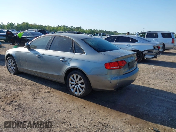 2010 Audi A4 2.0T Premium Plus with VIN WAUEFAFL4AN033872, listed as a IAAI auction lot 42070525 with 159,152 mi miles. Bid and sale history available at carsss.com. Image 3.
