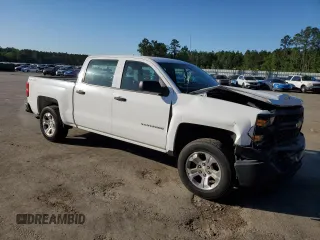 2014 Chevrolet Silverado 1500 Work Truck with VIN 3GCUKPEH4EG180170, listed as a Copart auction lot 53023585 with 165,878 mi miles and Salvage Title. Bid and sale history available at DreamBid. Image 4.