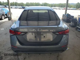 2024 Nissan Sentra S with VIN 3N1AB8BV8RY207327, listed as a Copart auction lot 62074185 with 25,782 mi miles and Salvage title. Bid and sale history available at DreamBid. Image 6.