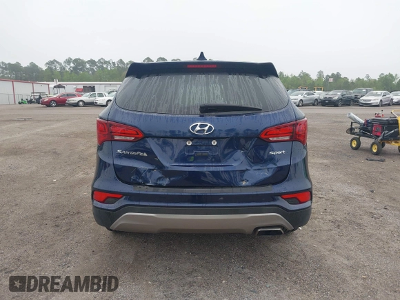 2017 Hyundai Santa Fe Sport 2.4L with VIN 5XYZT3LB8HG491548, listed as a IAAI auction lot 41926176 with 85,949 mi miles. Bid and sale history available at carsss.com. Image 16.