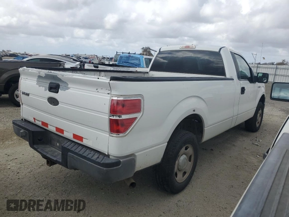 2009 Ford F-150 XL with VIN 1FTRF12W59KA23790, listed as a Copart auction lot 43798315 with 193,693 mi miles and Clean title. Bid and sale history available at DreamBid. Image 3.