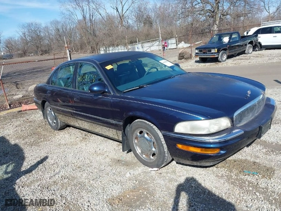 1999 Buick Park Avenue with VIN 1G4CW52K3X4647529, listed as a IAAI auction lot 41688694 with 120743 miles. Bid and sale history available at carsss.com. Image 1.