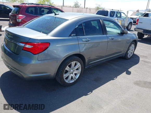 2013 Chrysler 200 Touring with VIN 1C3CCBBB1DN594870, listed as a IAAI auction lot 42207111 with 109,815 mi miles and . Bid and sale history available at DreamBid. Image 4.