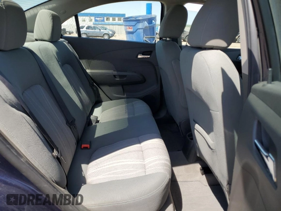 2015 Chevrolet Sonic LT with VIN 1G1JC5SH7F4134235, listed as a Copart auction lot 56666275 with 78,155 mi miles and Salvage title. Bid and sale history available at DreamBid. Image 10.