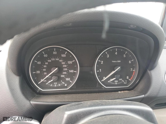 2012 BMW 1 Series 135i with VIN WBAUN7C54CVM26846, listed as a Copart auction lot 76630164 with 0 mi miles and Non Repairable. Bid and sale history available at carsss.com. Image 9.
