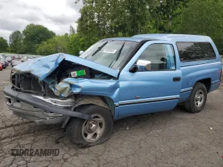 1996 Dodge 1500 z VIN 1B7HC16Z8TS557396, wystawiony jako Copart lot #56996805 z przebiegiem 128 218 mil mil oraz Szkoda całkowita • Salvage title. Historia ofert i sprzedaży dostępna na DreamBid. Obrazek 1.
