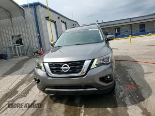 2017 Nissan Pathfinder Platinum with VIN 5N1DR2MN7HC695060, listed as a Copart auction lot 62096275 with 180,221 mi miles and Salvage title. Bid and sale history available at DreamBid. Image 15.