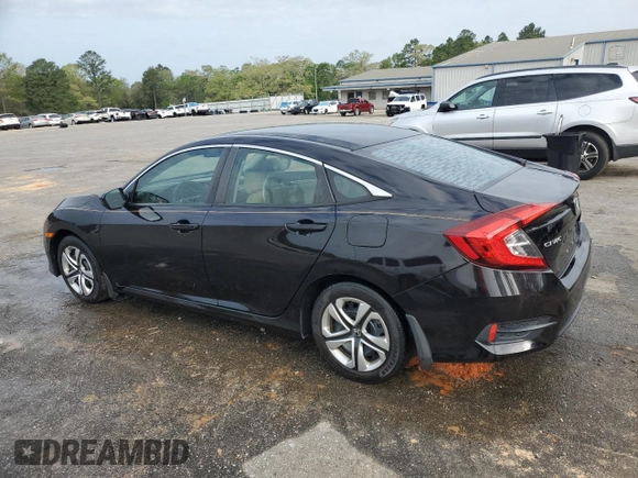 2017 Honda Civic Sedan LX with VIN 19XFC2F50HE034250, listed as a Copart auction lot 50936425 with 190,830 mi miles and Salvage Title. Bid and sale history available at carsss.com. Image 2.